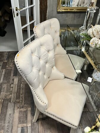 4 stk. Spisebordsstole