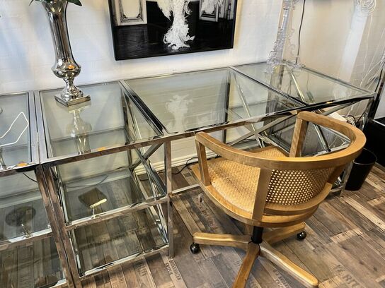 Skrivebord m. Stol 175x80x75 cm