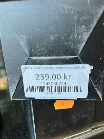 3 stk. Diffuser PURE LUXURY 200 ML.