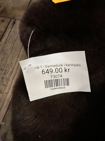 3 stk. Varmedunke i pels