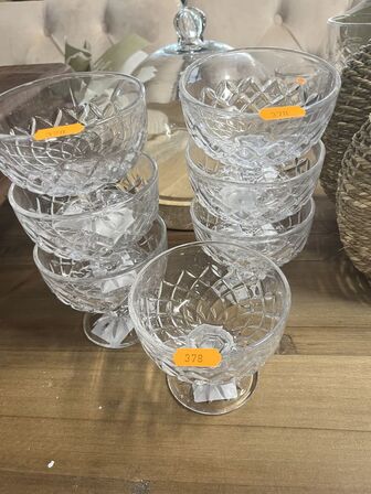 7 stk. Dessertskåle