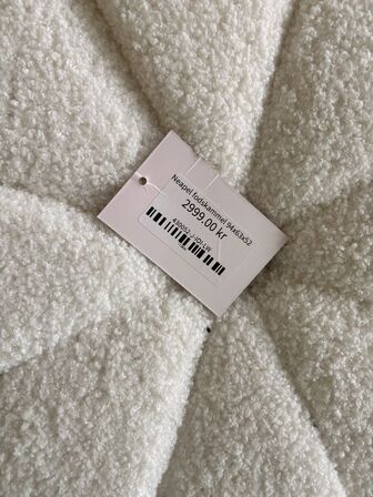 Fodskammel m. Skintæppe 94x63x52