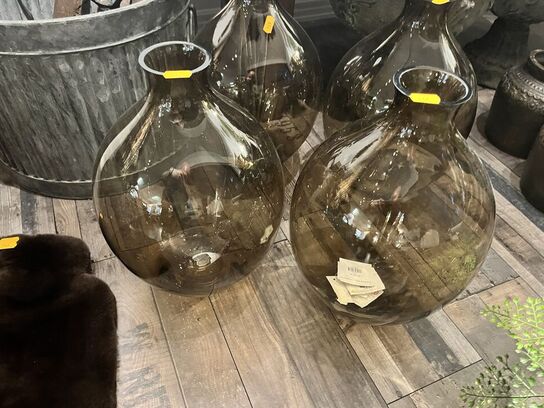 2 stk. Glasvaser
