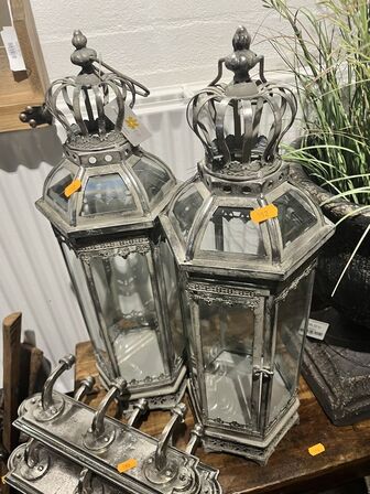 2 stk. Lanterner