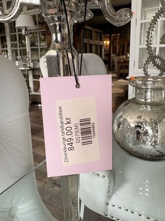 2 stk. Lysestager  KRONE 1