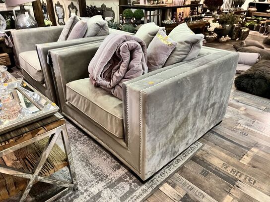 Længestol VENICE TAUPE 111x106x64 cm