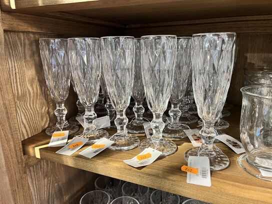 25 stk. Champagneglas