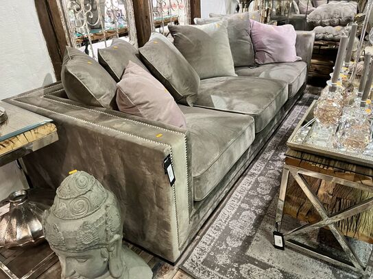 3-personers sofa VENICE TAUPE 250x106x64 cm