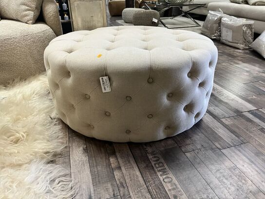 Malo puf i hør 40x90 cm.