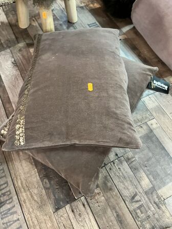 2 stk. Puder 40x60 cm