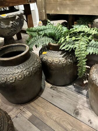 2 stk. Potter m. Planter