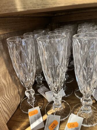 25 stk. Champagneglas