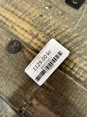 Skab i genbrugstræ 42x52x34 cm