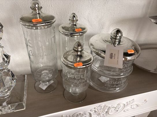 Div. Glasskåle m. Låg