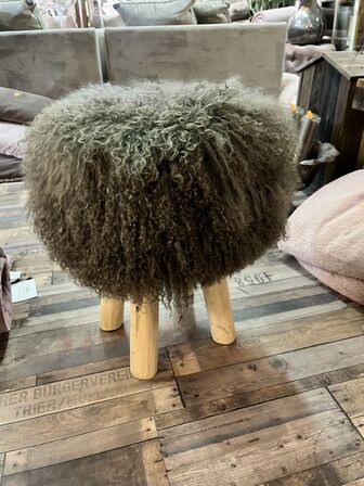 2 stk. Skamler m. Pels