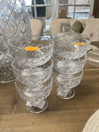 6 stk. Dessertskåle 