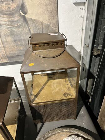 Lanterne m. Mønster 36x34x34 CM