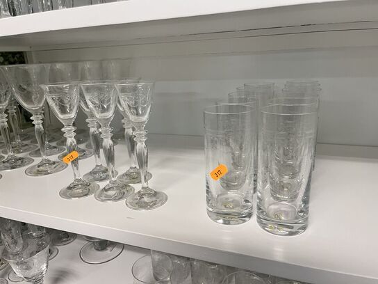 Div. Vinglas og vandglas