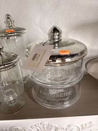 Div. Glasskåle m. Låg