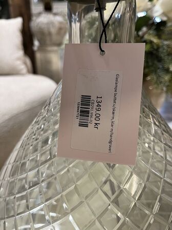 Bordlampe i glas CEST BON