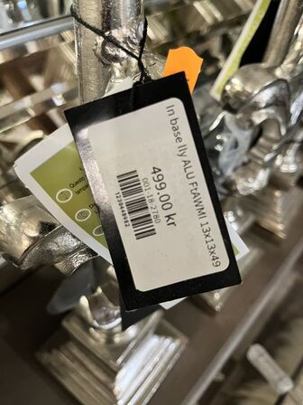 2 stk. Lamper u. Skærm COLMORE 13x13x49 cm