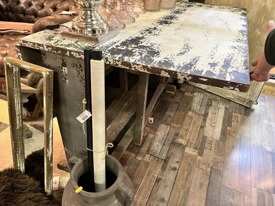 Klap ud bord CHICAGO ANTIQUE 200x150 cm