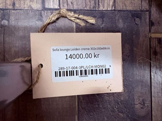 Loungesofa LEIDEN 302x160x68 cm