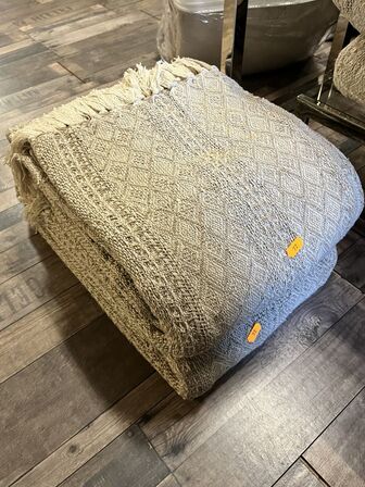 2 stk. Plaid 130x180 cm