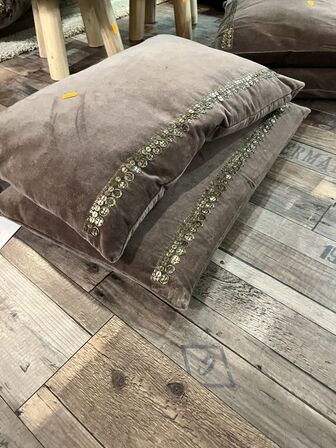 2 stk. Puder 40x60 cm