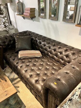 Chesterfield sofa 2,5 per 150x50x50 cm