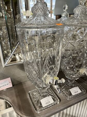 3 stk. Glas dispenser 48 cm.