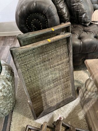 2 stk. Bakker m. Fødder 15x58x40