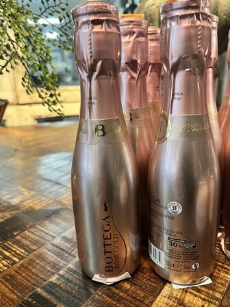 13 stk. Champagne BOTTEGA ROSE GOLD