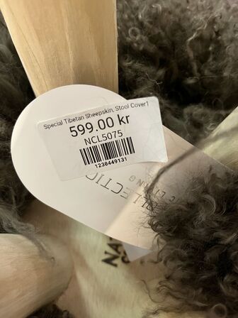 2 stk. Skamler m. Pels