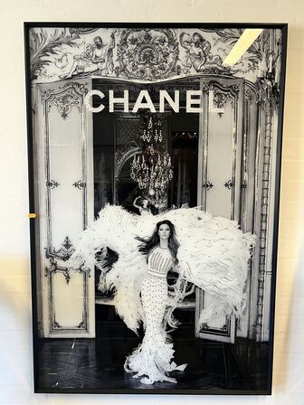Indrammet plakat CHANEL PARIS 70x100 cm