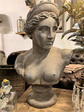 Buste af damehovede