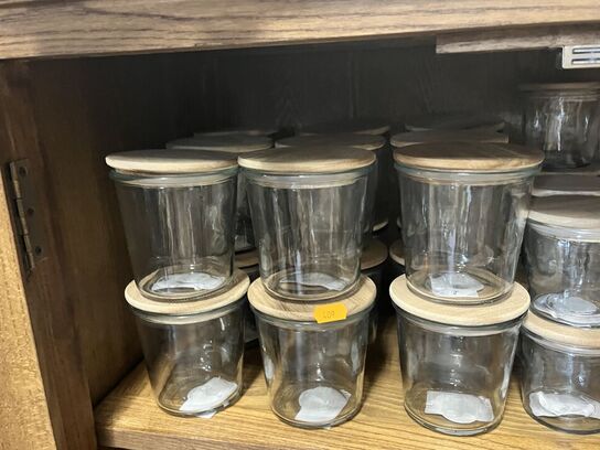 Div. Opbevaringsglas m. Låg