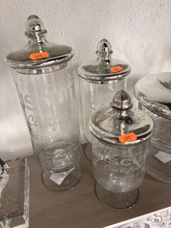 Div. Glasskåle m. Låg