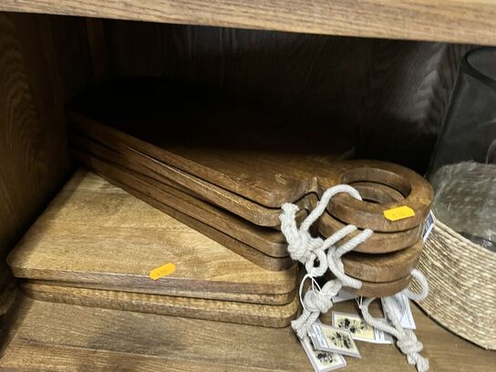 8 stk. Tapasbræt m. Vaser