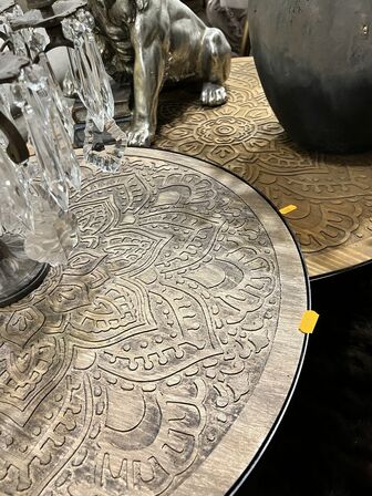 2 stk. Sofabord m. Udskæring 41,5x60 cm.