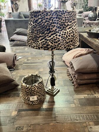 Bordlampe m. 2 lampeskærme 13x131 cm