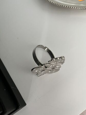 10 kasser m. Servietringe inkl. Fade