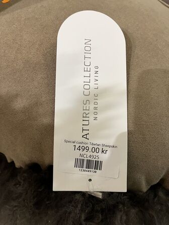 2 stk. Puder i pels NATURESCOLLECTION