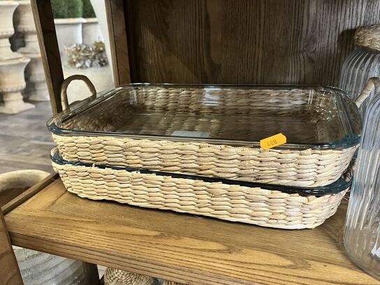 Div. Opbevaringsglas m. Låg m. Fad