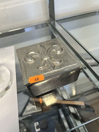 2 stk. Lysestager inkl. Skrin