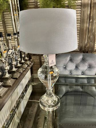 Bordlampe i glas KRONE 1