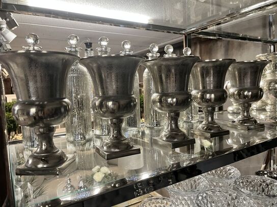 Glaskarafler inkl. Vaser