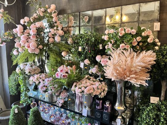 Div. Blomster i plast