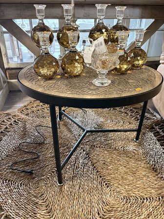 Sofabord m. Udskæring mm. 41,5x60 cm