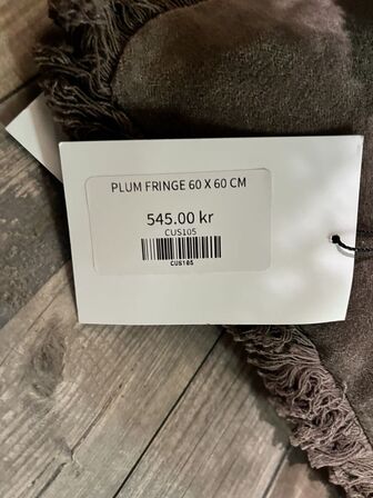 2 stk. Puder   60x60 cm